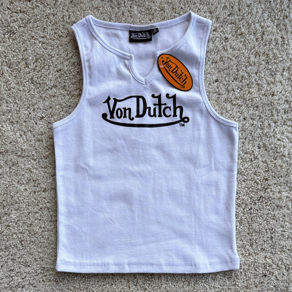 NWT Von Dutch Cropped Tank